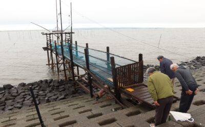 くもで網櫓の安全祈願をおこないました