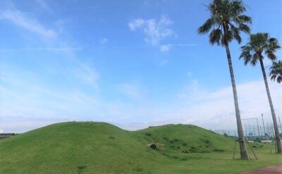 【公園】築山の利用を再開しました